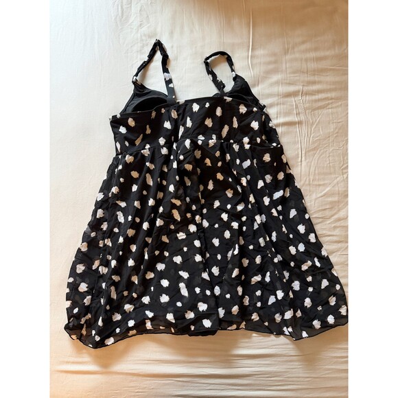 Swim by Cacique Lane Bryant Flyaway No-Wire Swim Dress Sz 22 - Picture 2 of 5